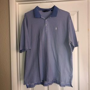 Men’s Ralph Lauren Striped Golf Polo XL